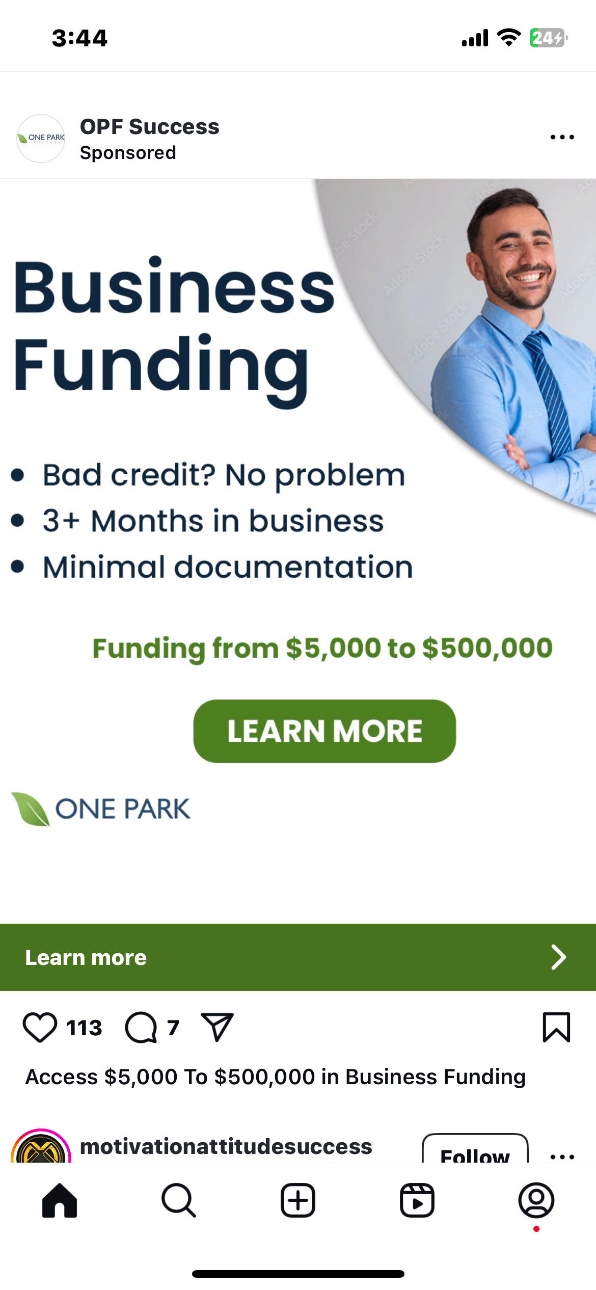 One Park Financial