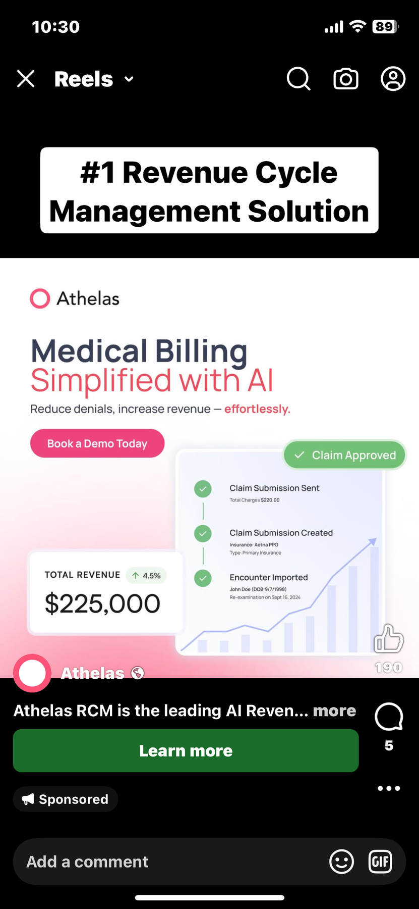 Athelas Medical Billing AI