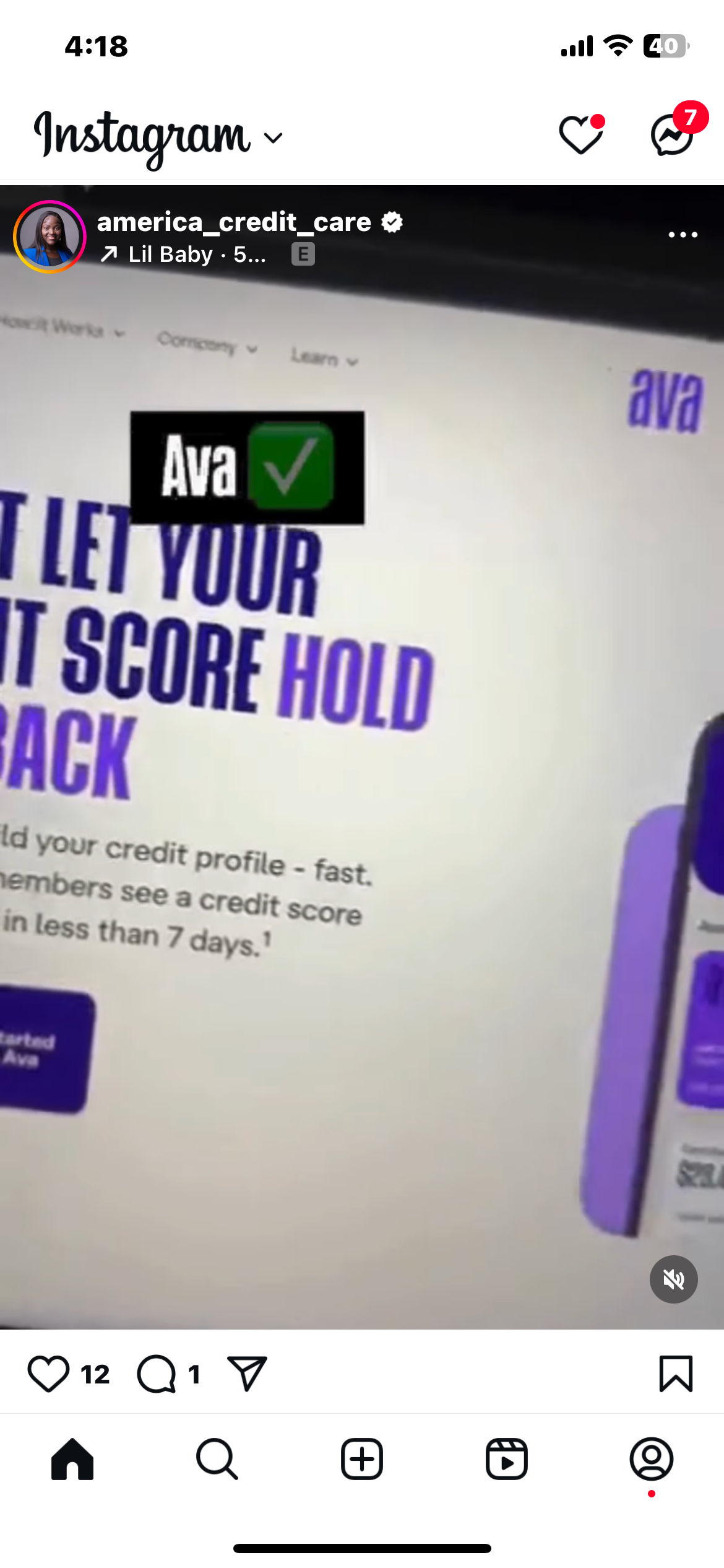 Ava Credit Builder