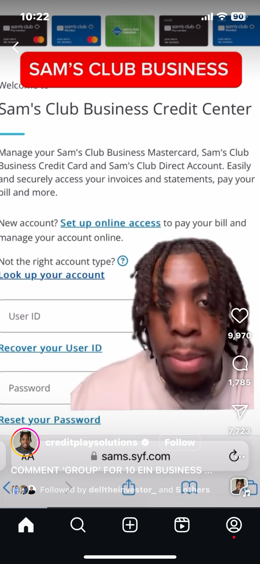 Sam's Club Business Credit