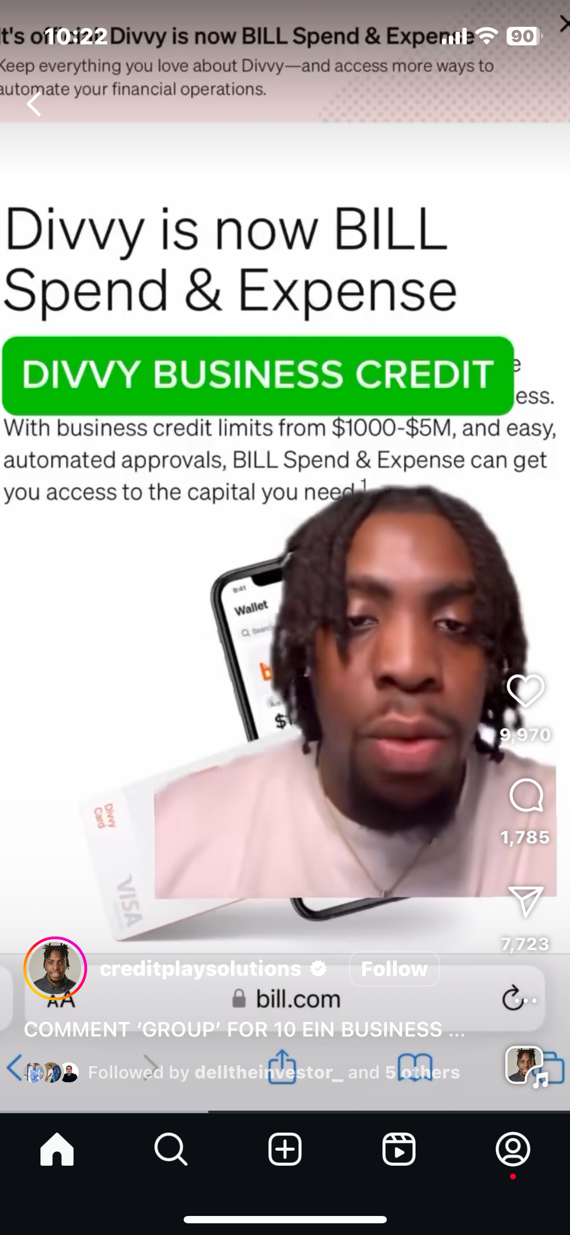 BILL Divvy Business Credit