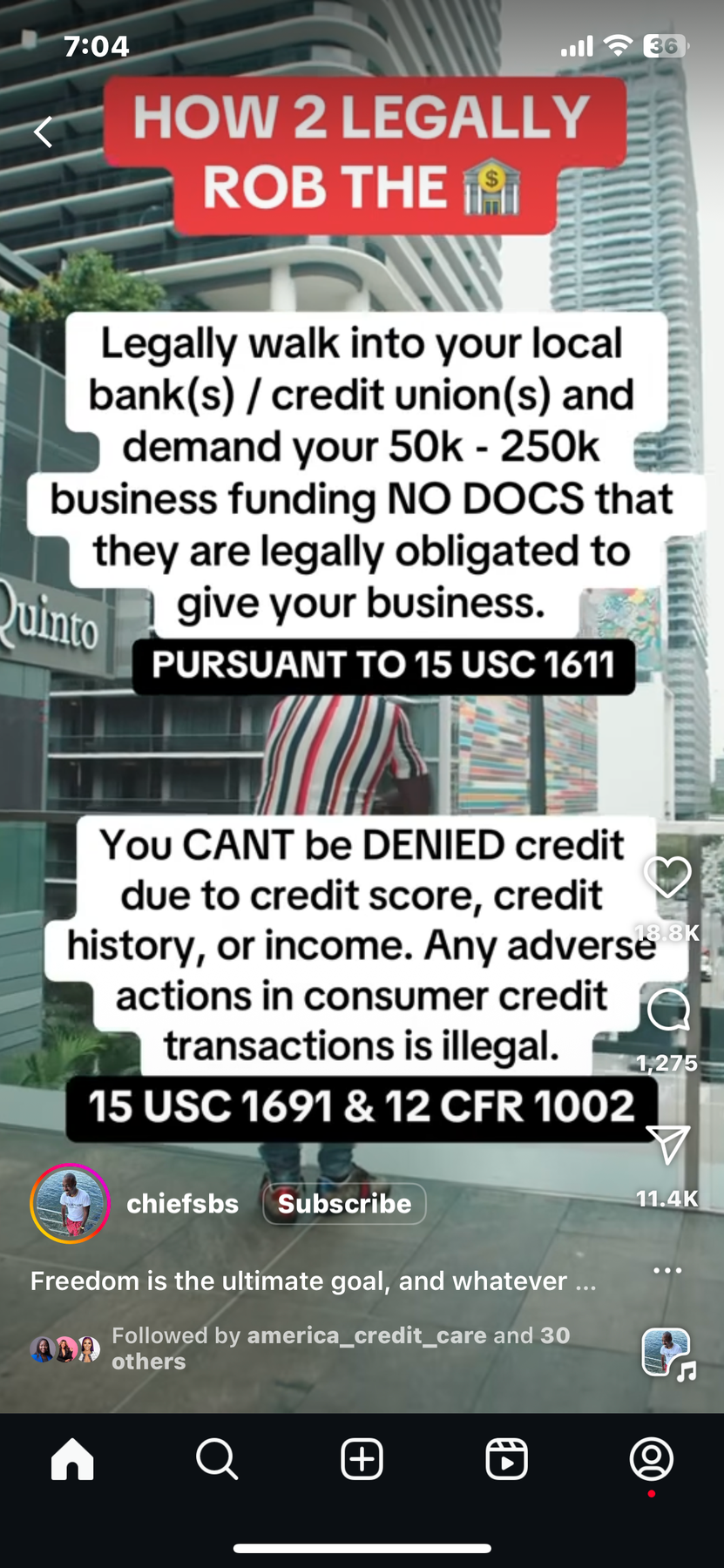 Legal Credit Myths