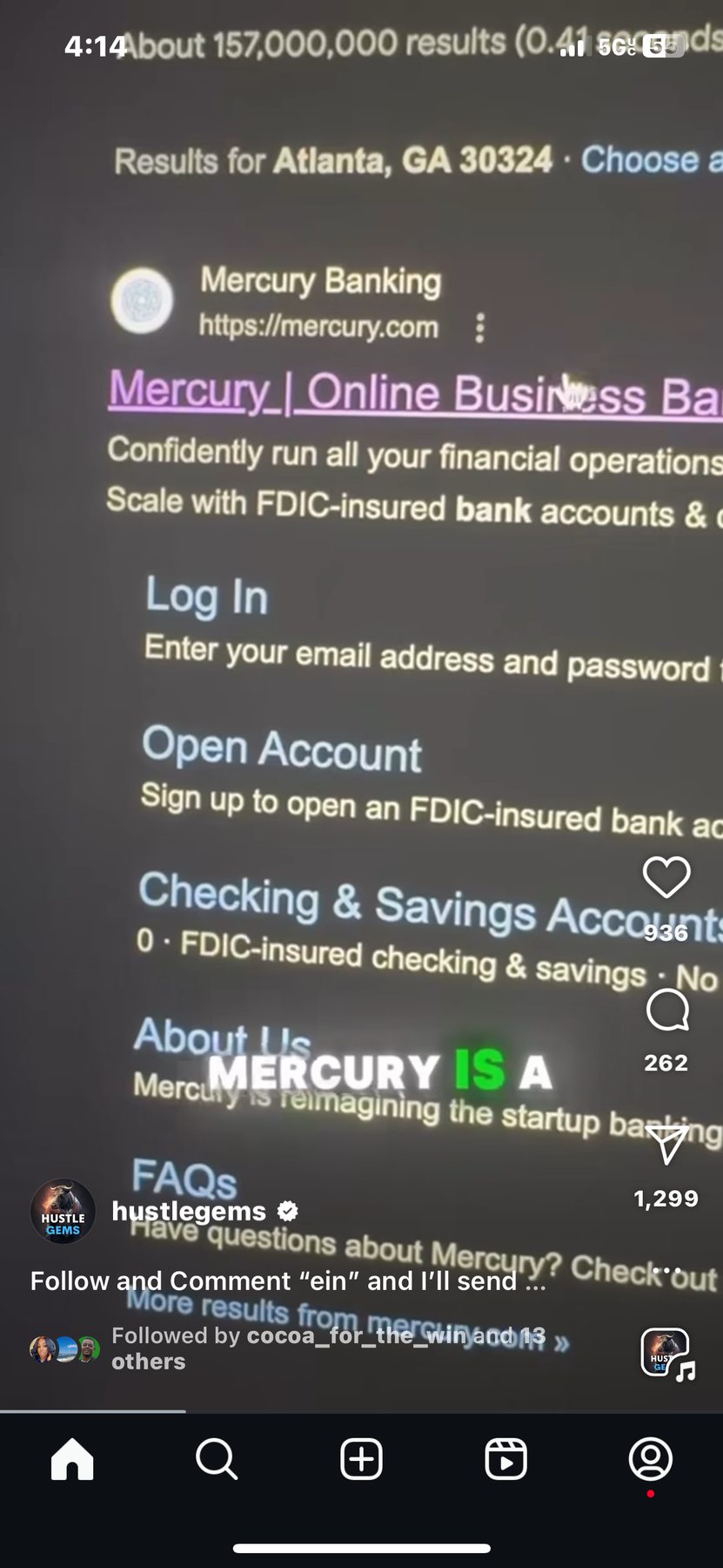 Mercury Banking