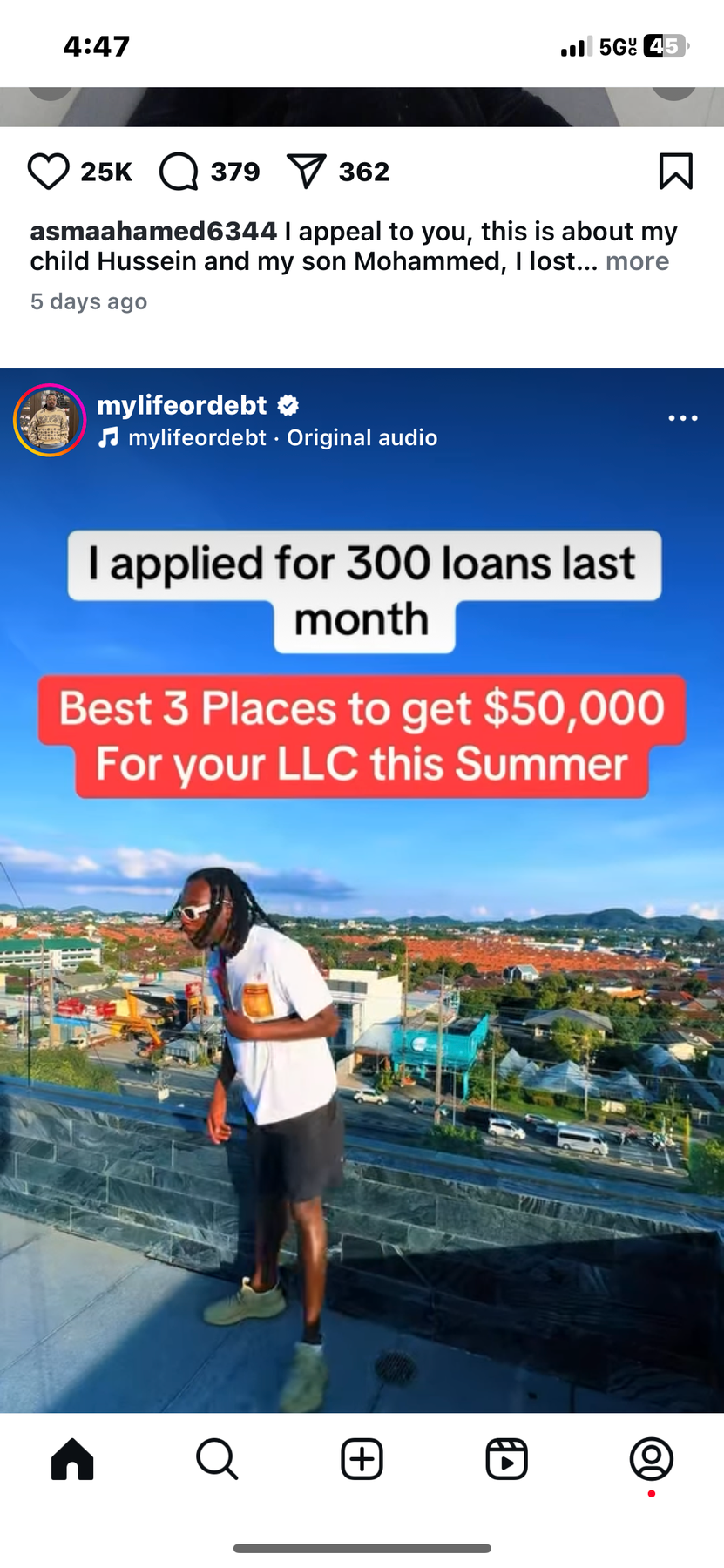 mylifeordebt $50K LLC Funding