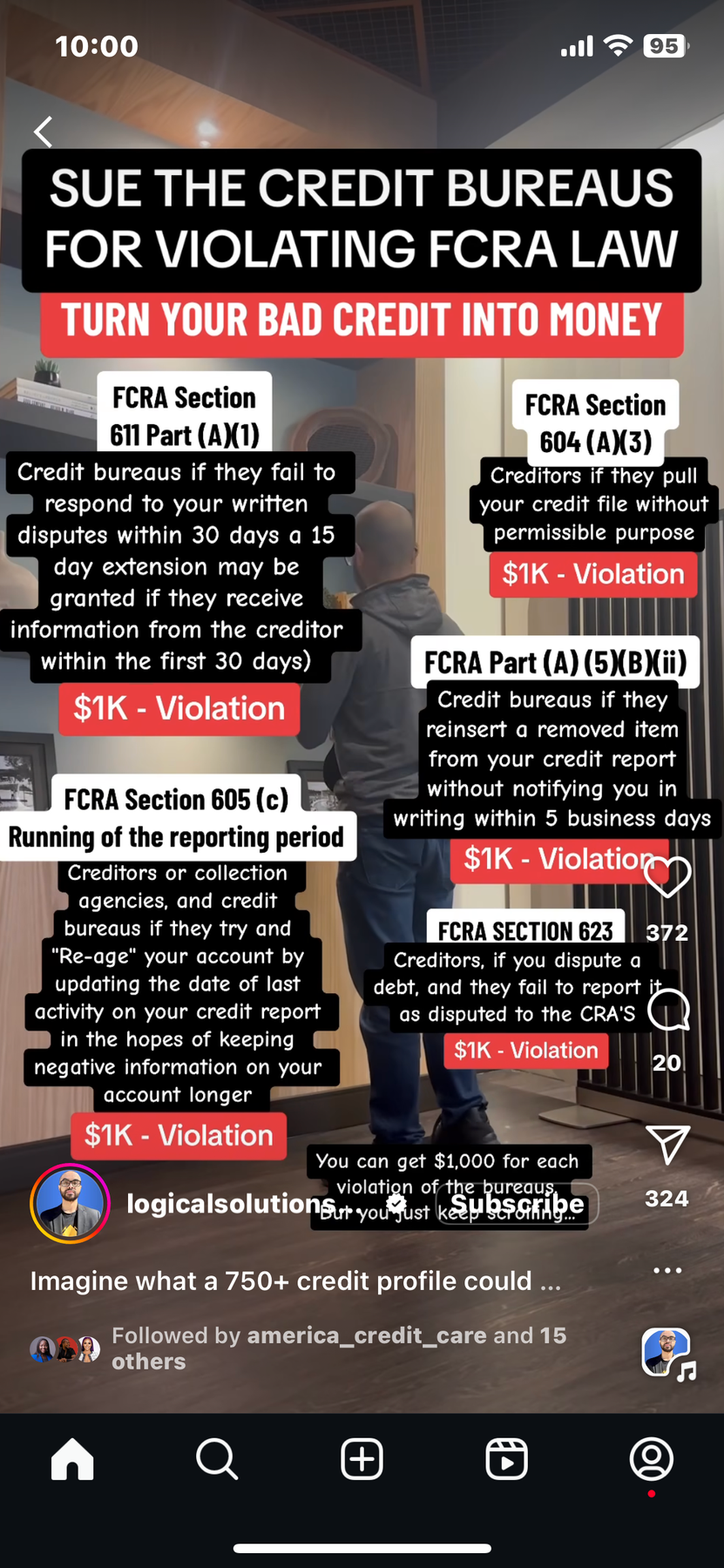 FCRA Sue Credit Bureaus