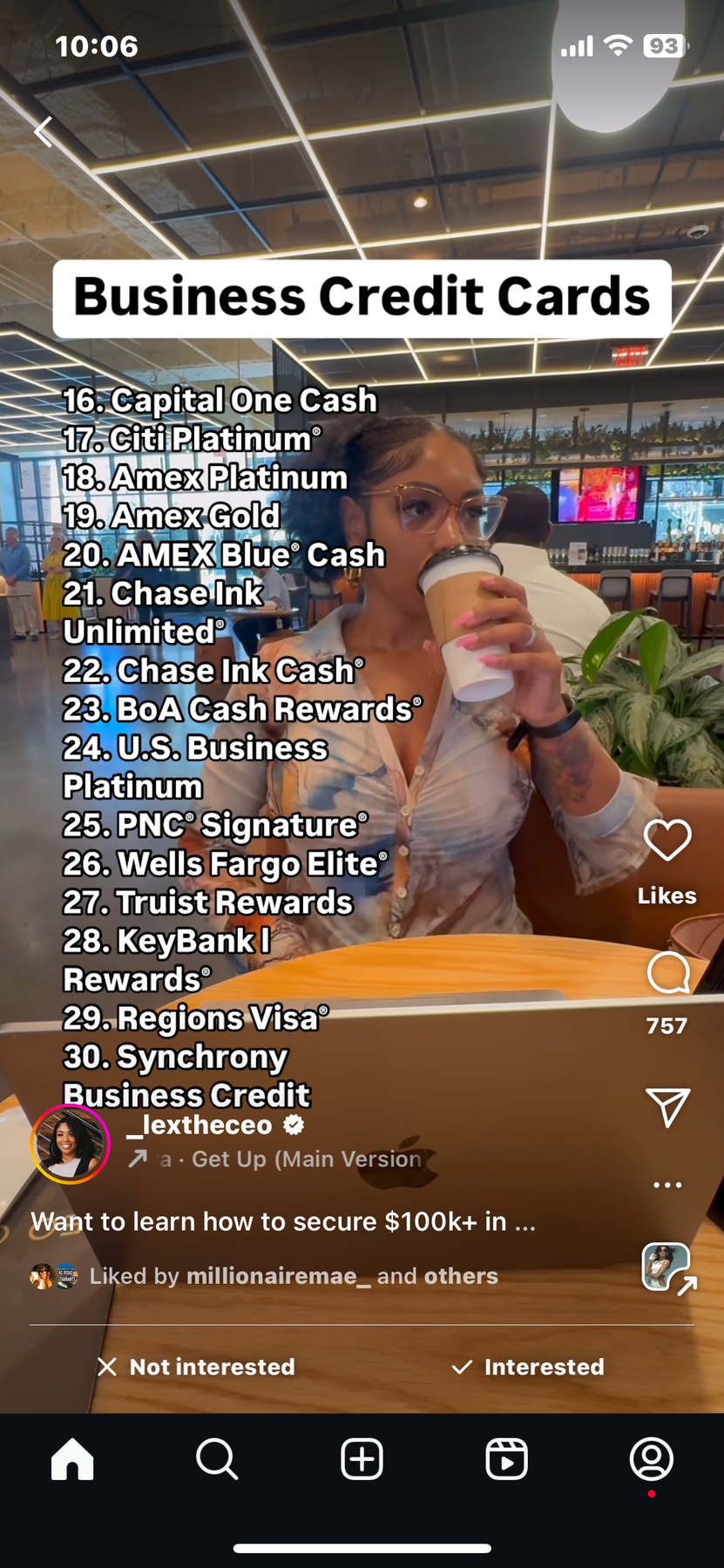 Business Credit Cards List