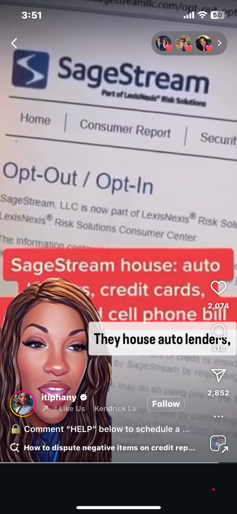 SageStream Data Furnisher