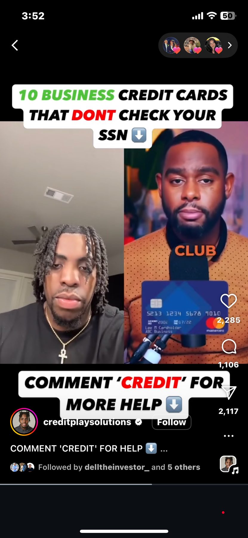 No SSN Business Cards