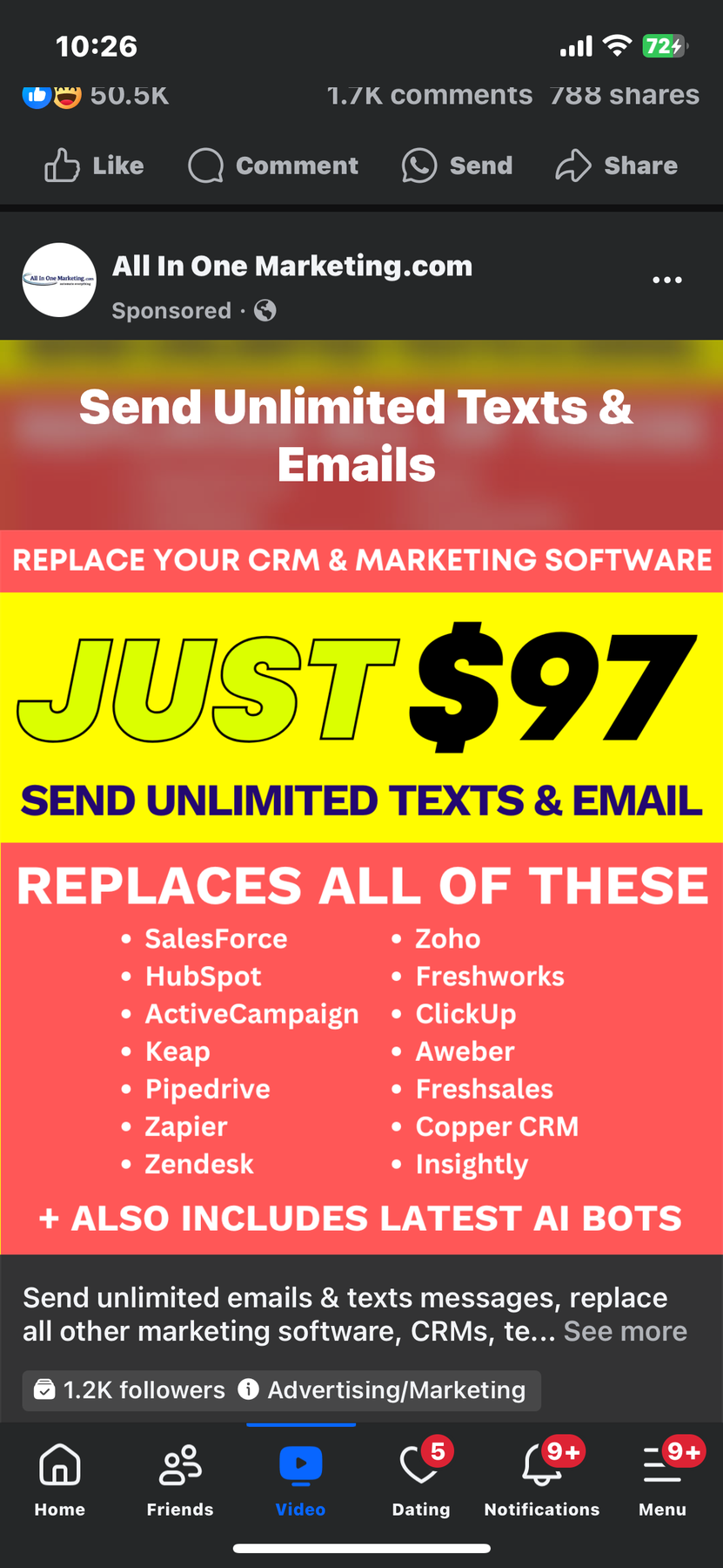 All In One Marketing CRM