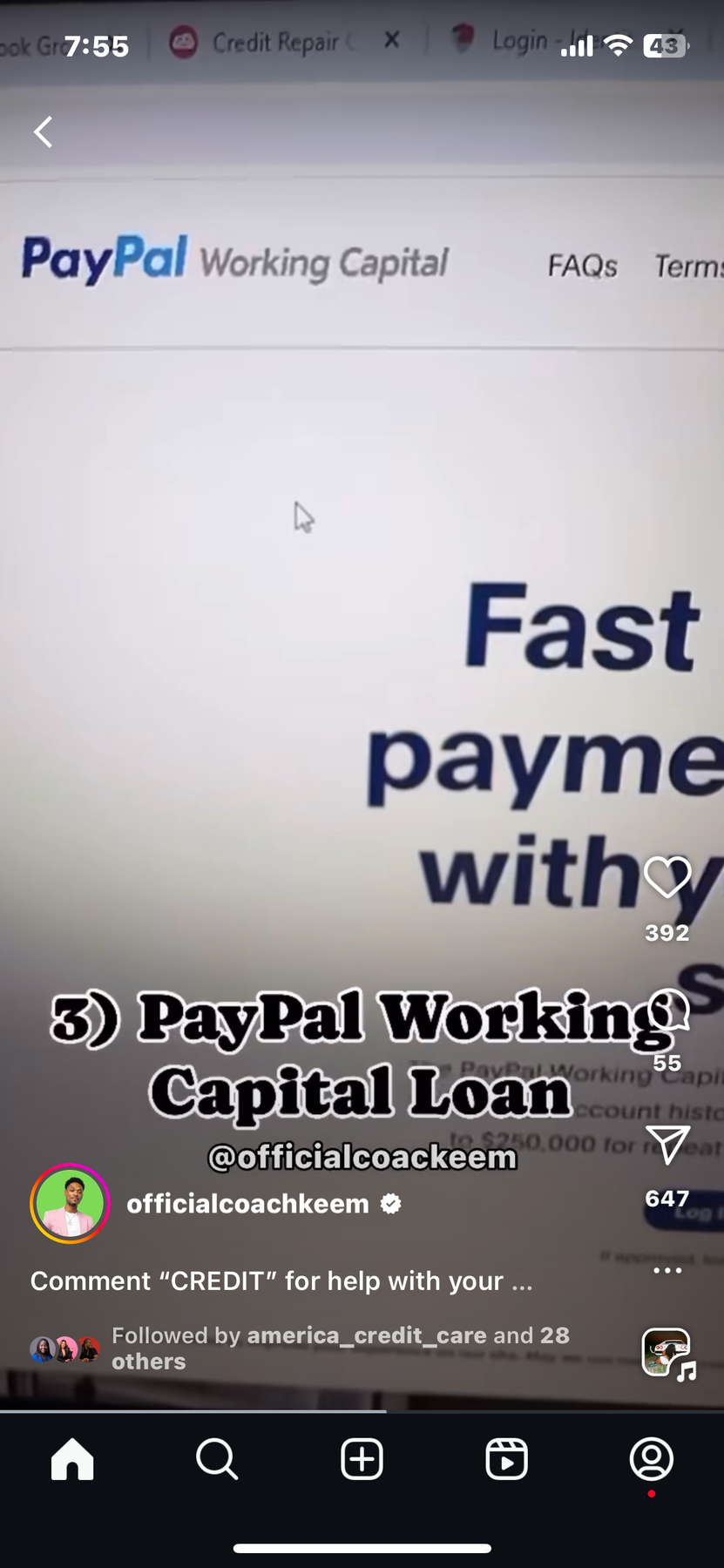 PayPal Working Capital