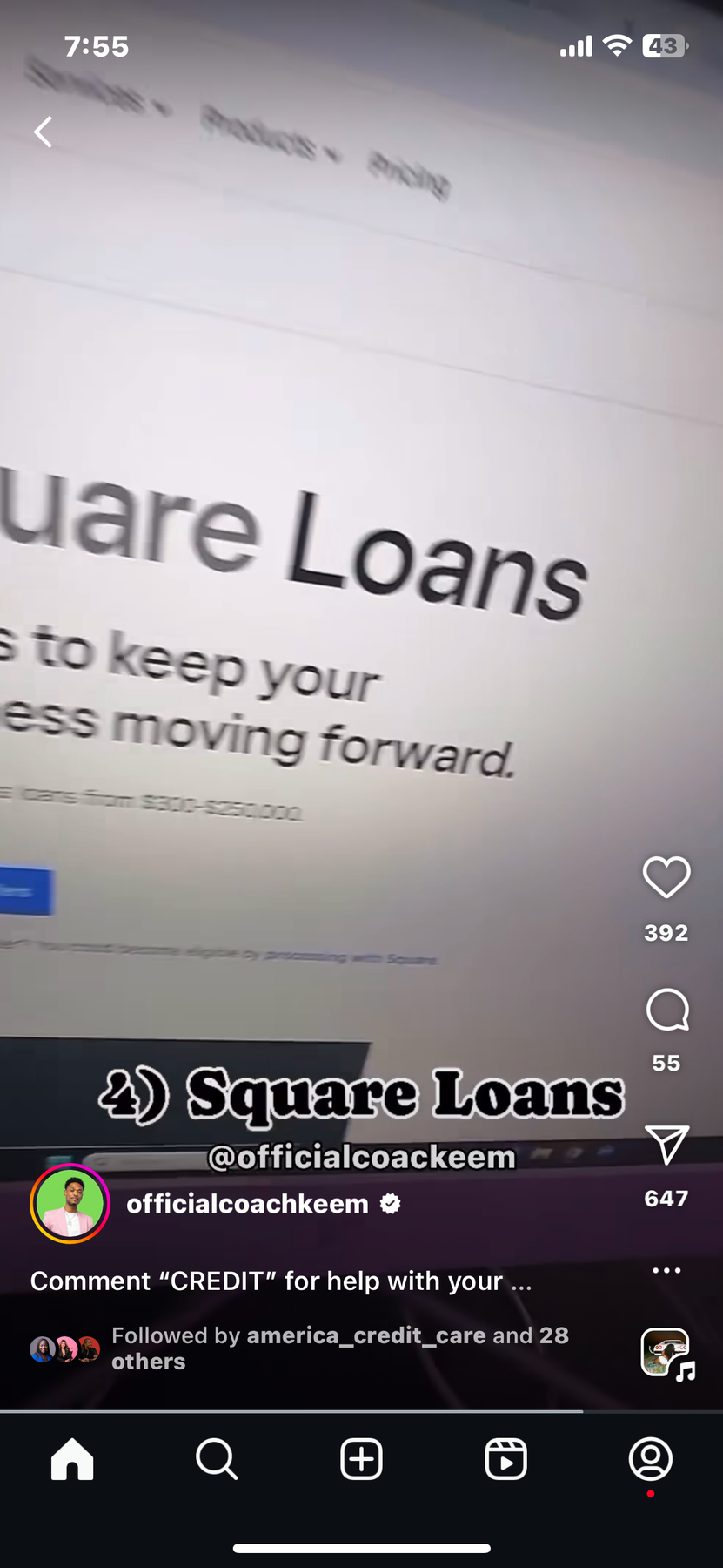 Square Loans