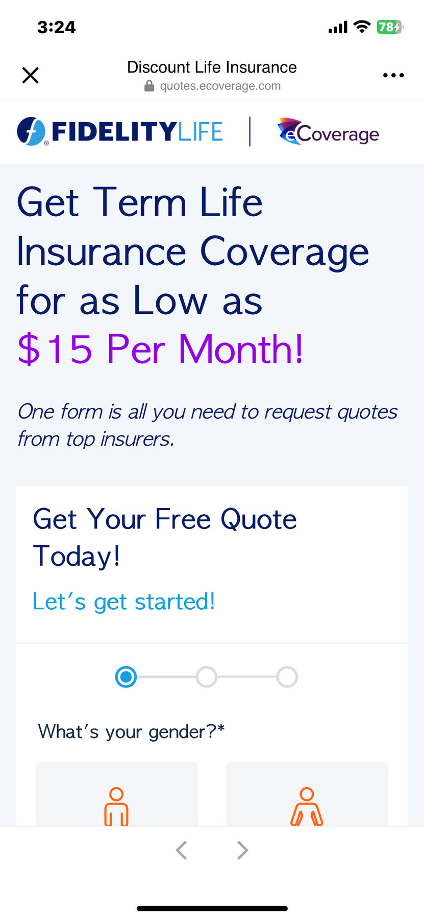 Fidelity Life Insurance