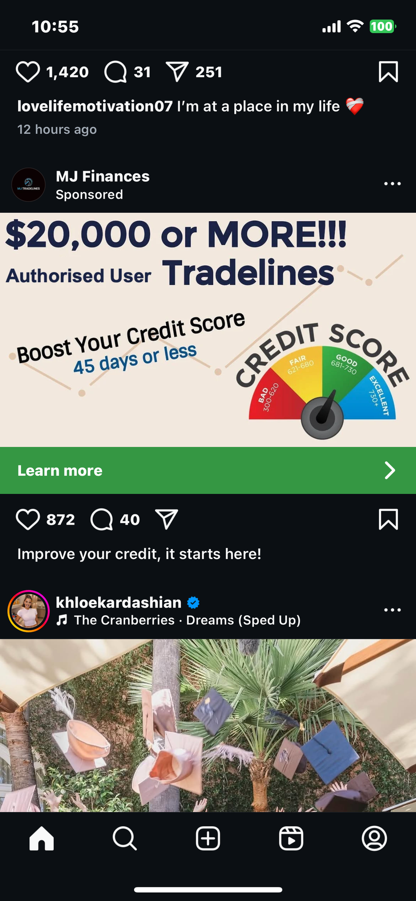 MJ Finances Tradelines