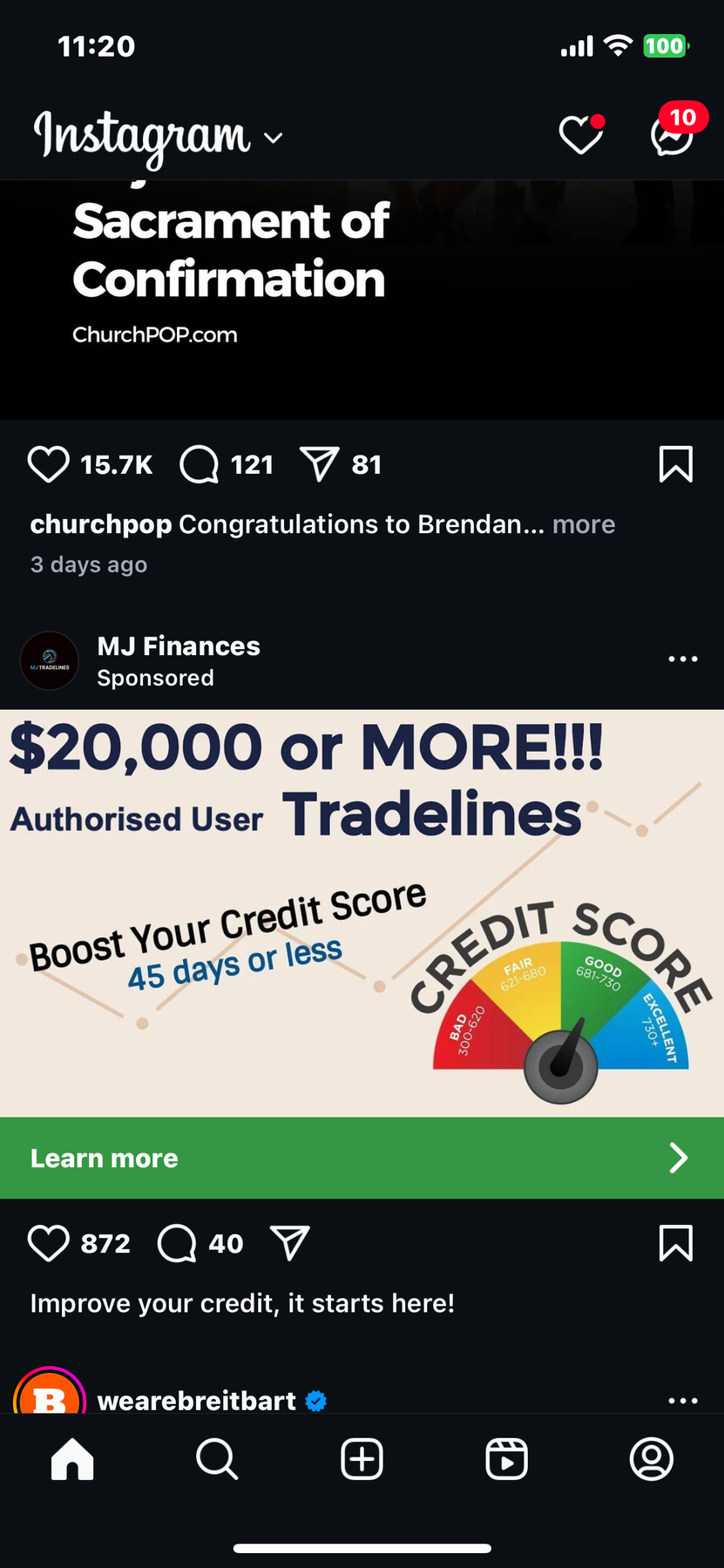 MJ Finances AU Tradelines