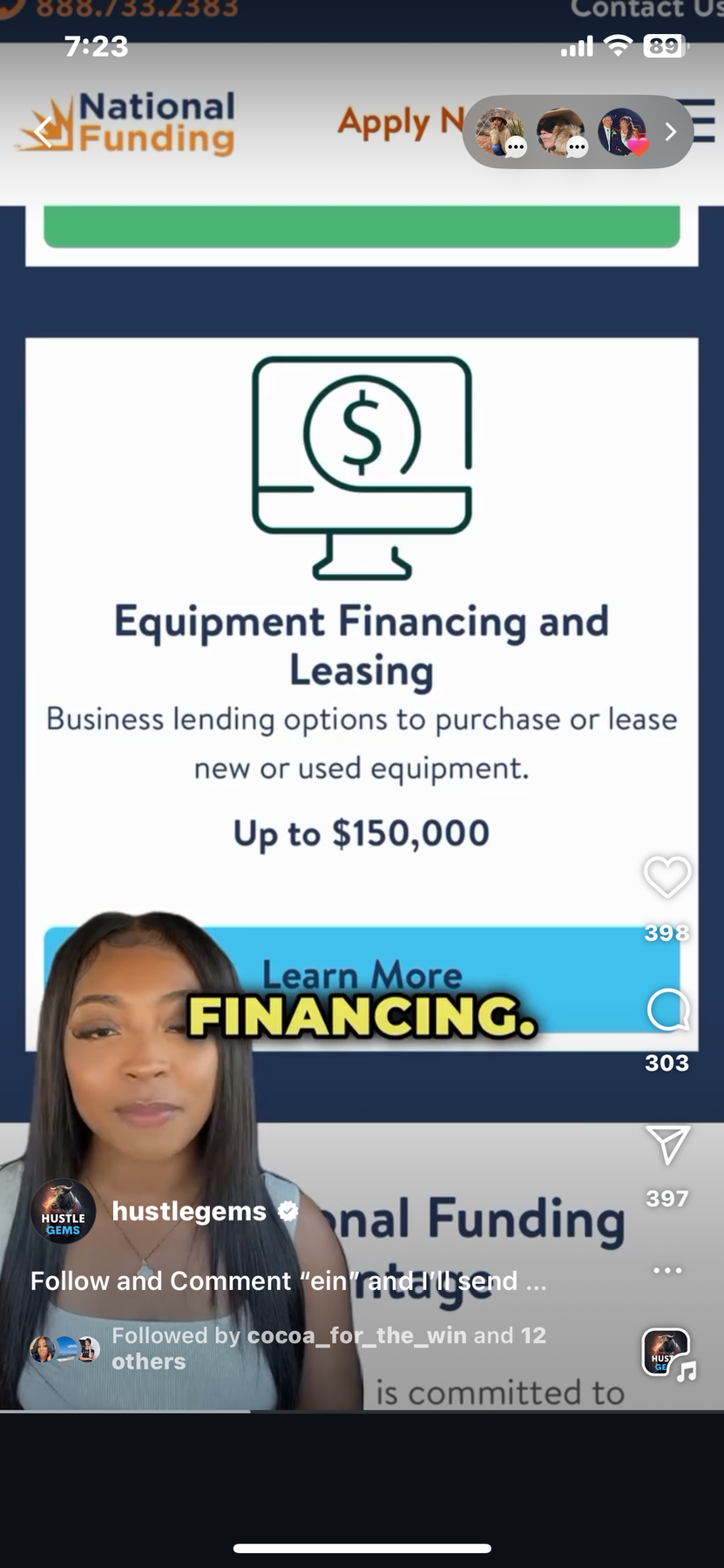 National Funding Equipment Financing