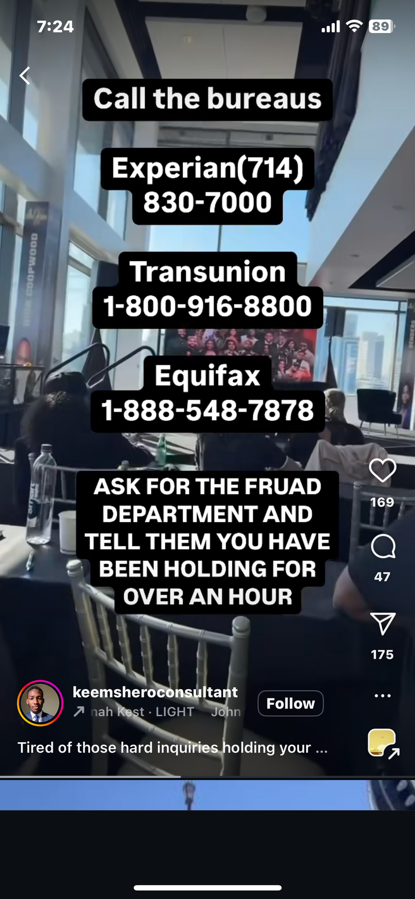 Credit Bureau Phone Numbers