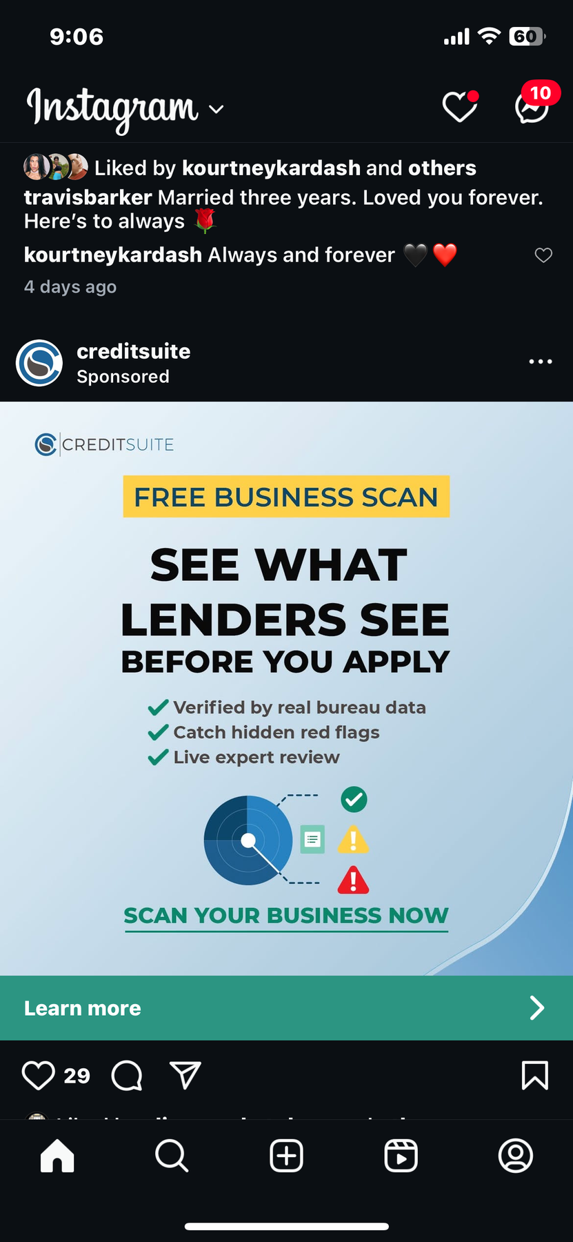 CreditSuite Business Scan