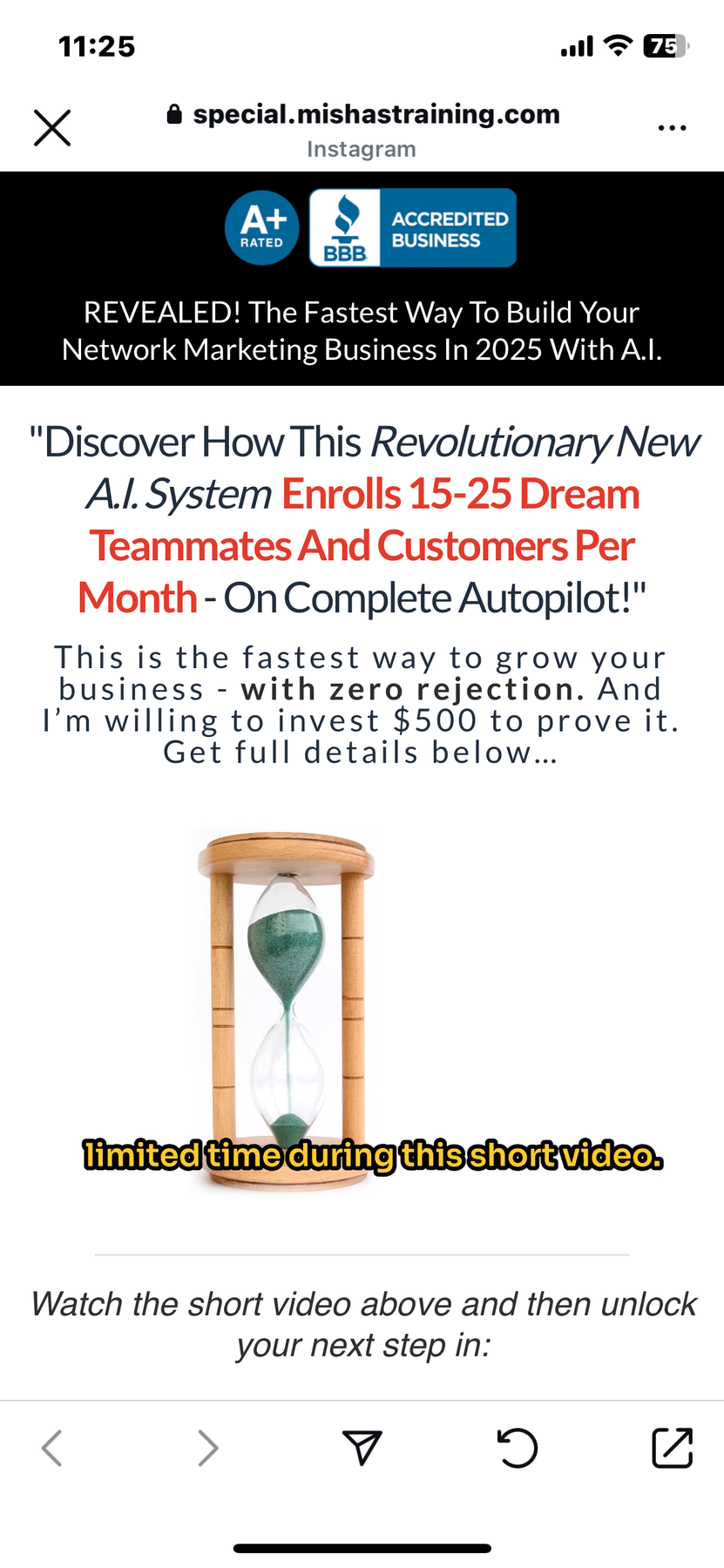 mishastraining MLM AI