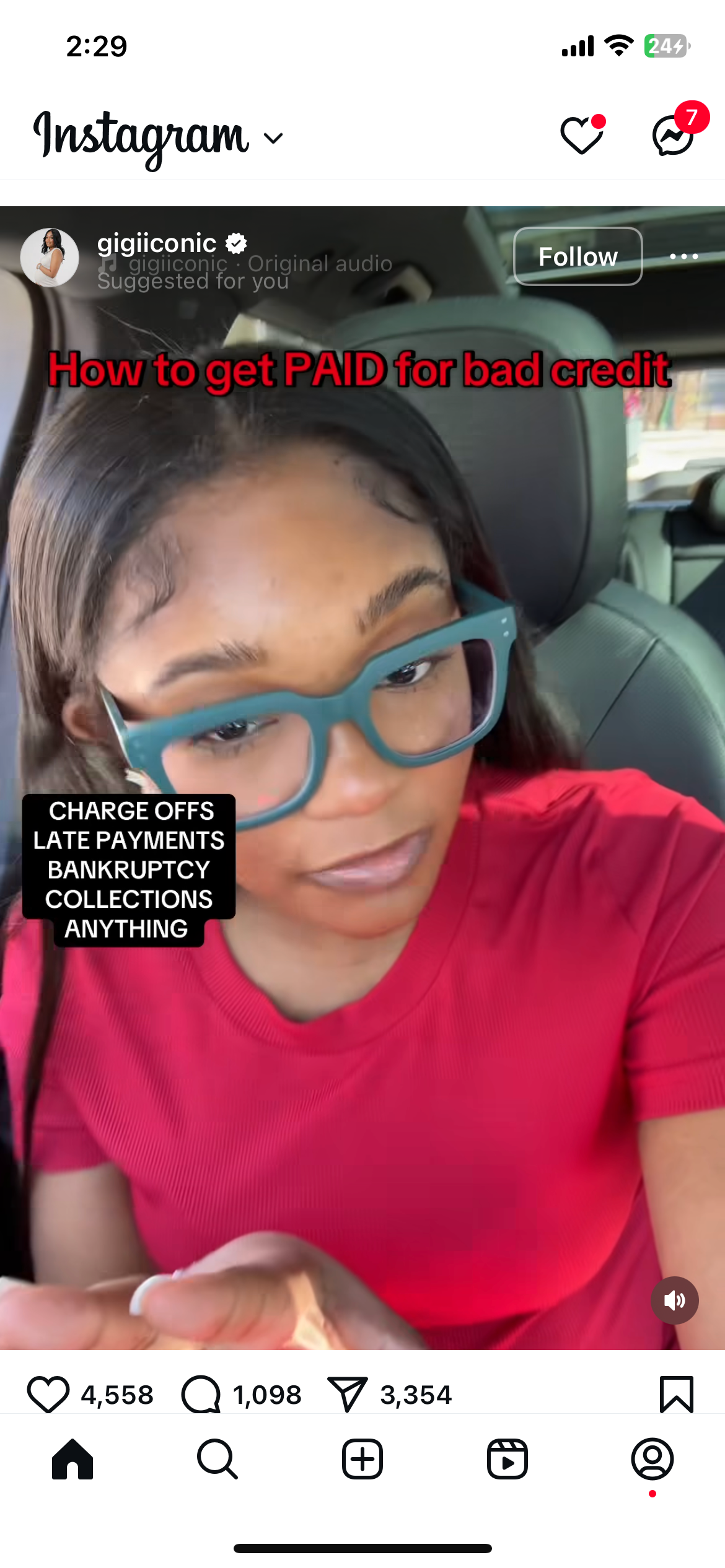 Get Paid for Bad Credit