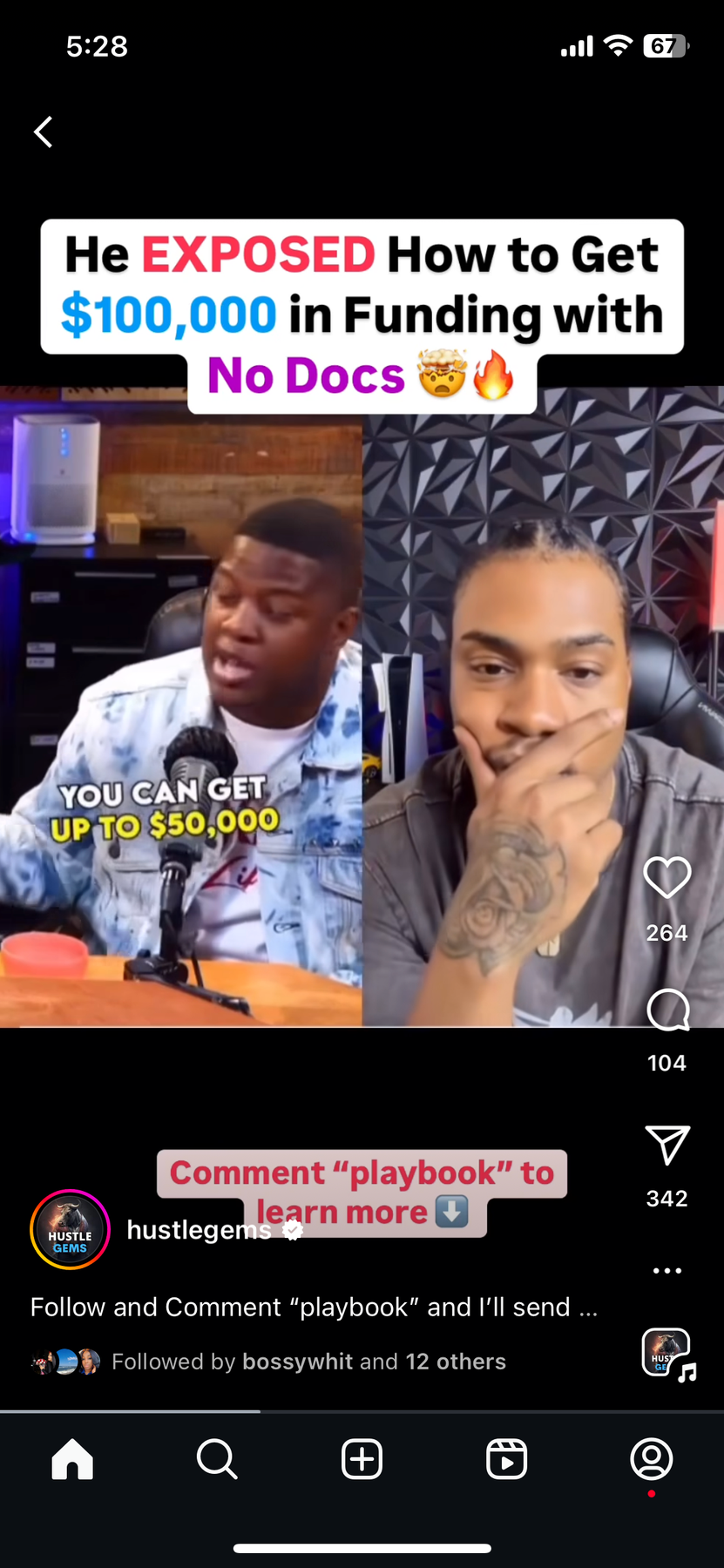 HustleGems $100K No Doc Funding