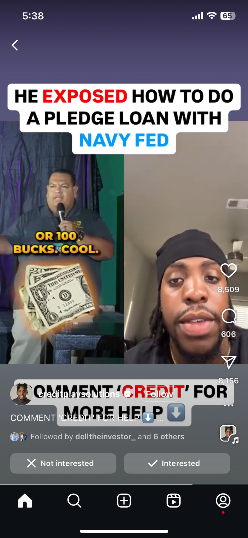 Navy Fed Pledge Loan