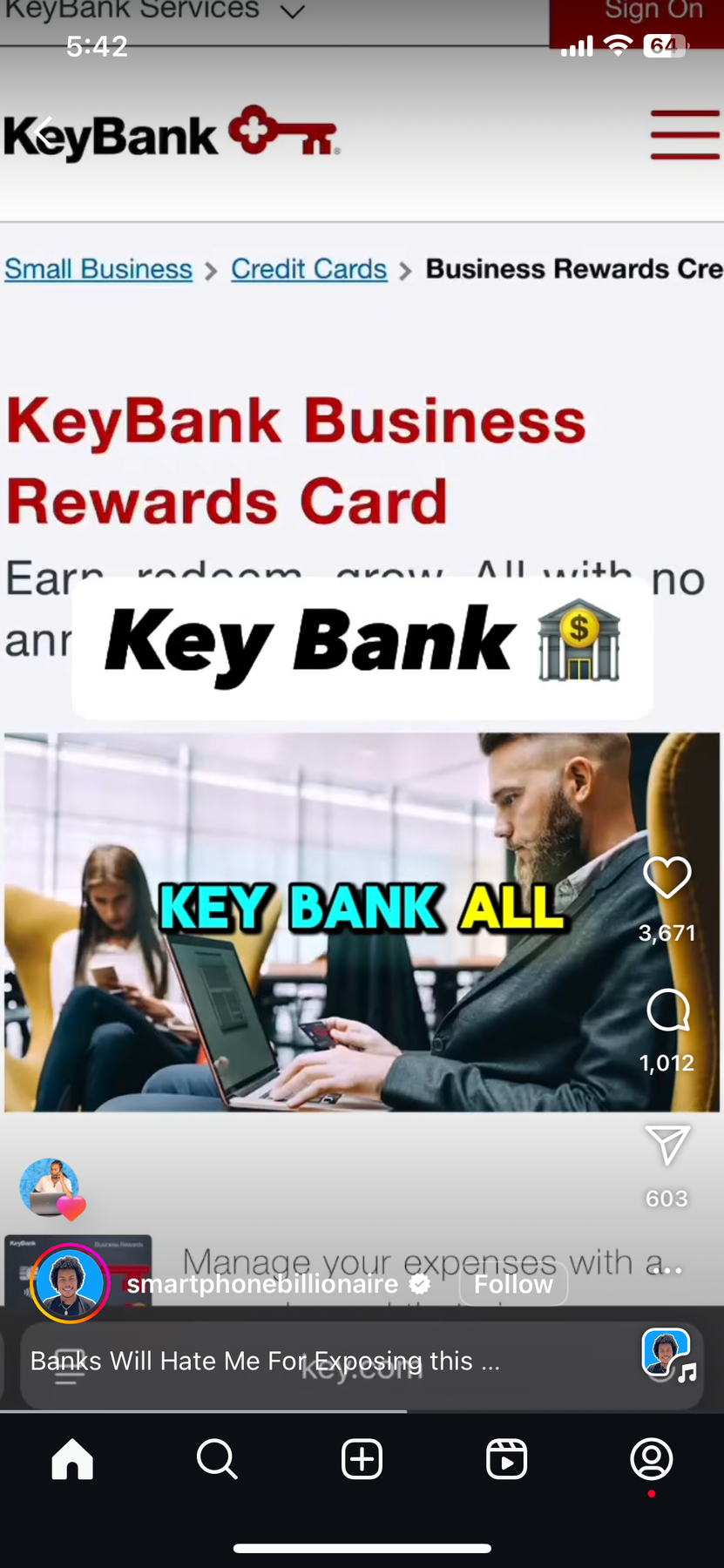 KeyBank Business Rewards Card
