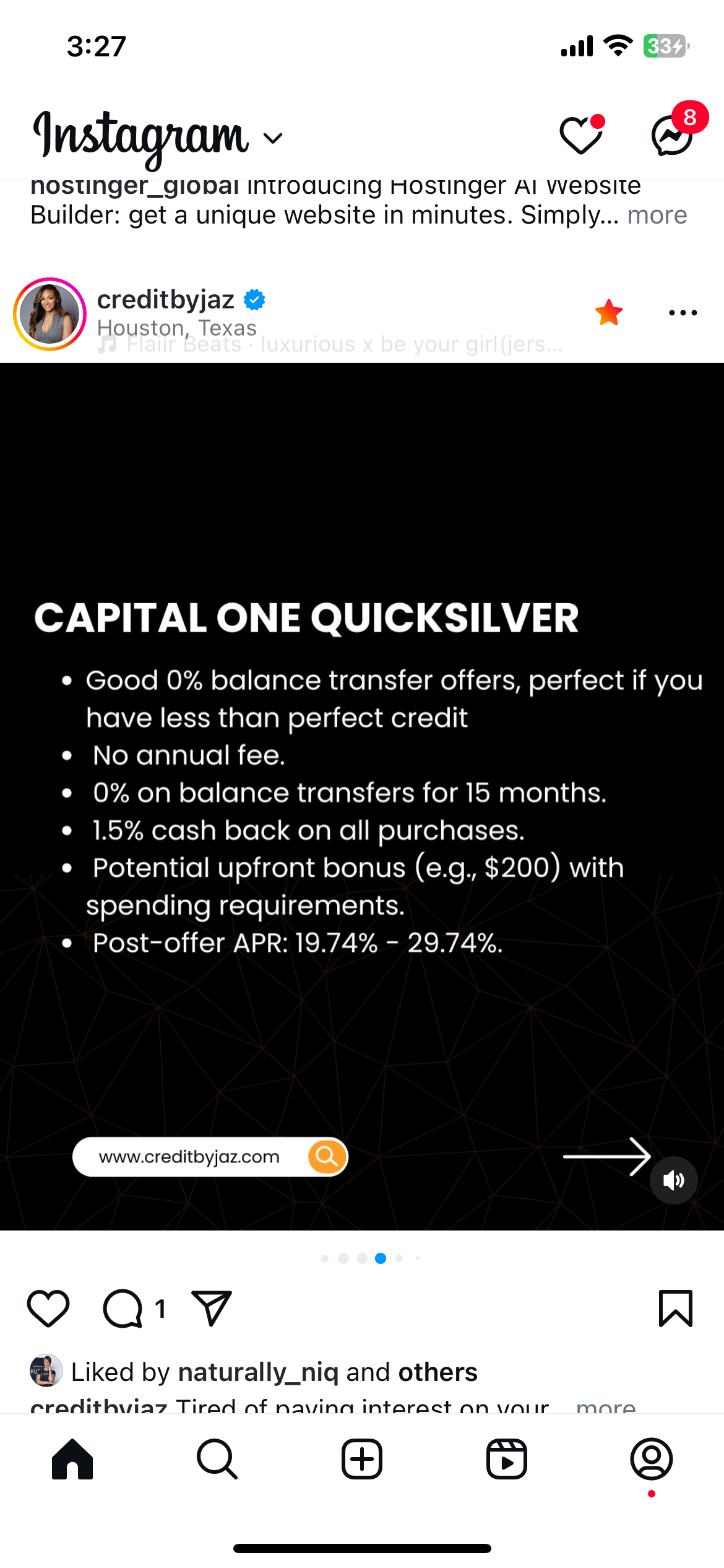 Capital One Quicksilver