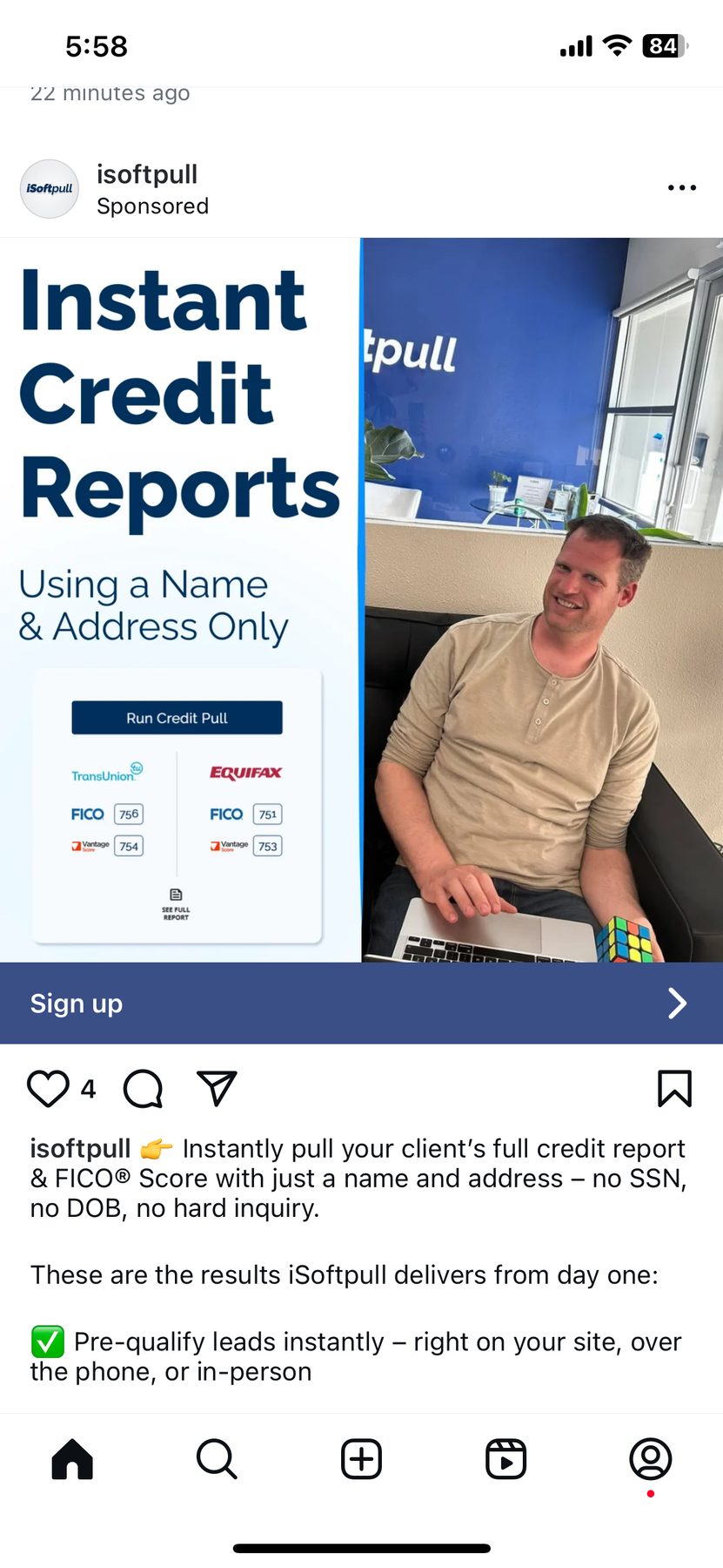 iSoftpull Soft Credit Pulls