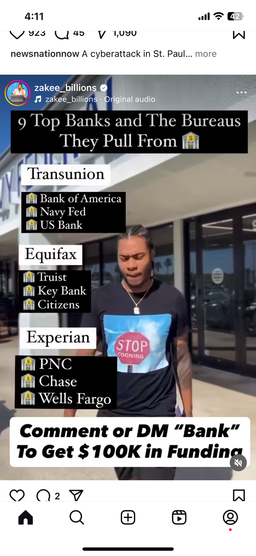 9 Banks Bureau Pull List