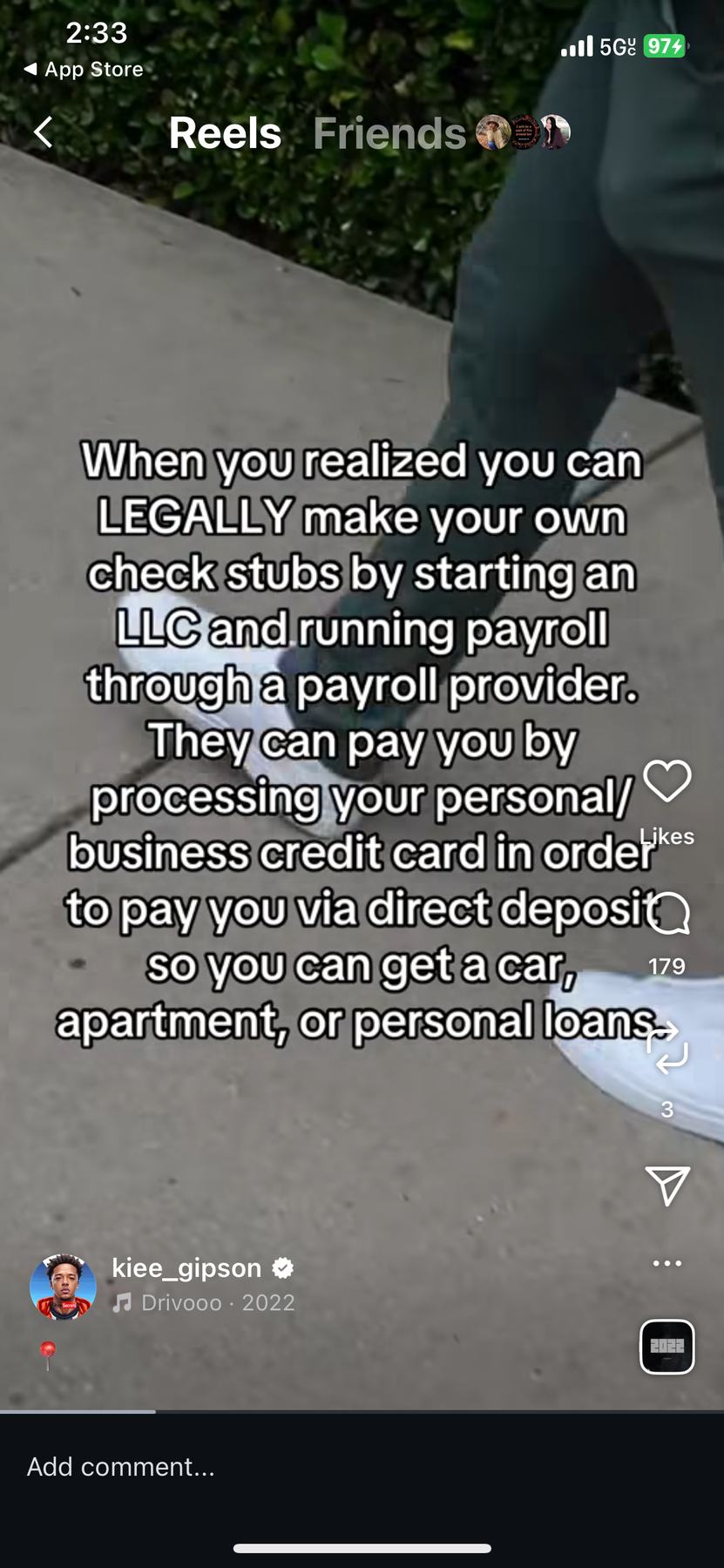 LLC Payroll Check Stubs