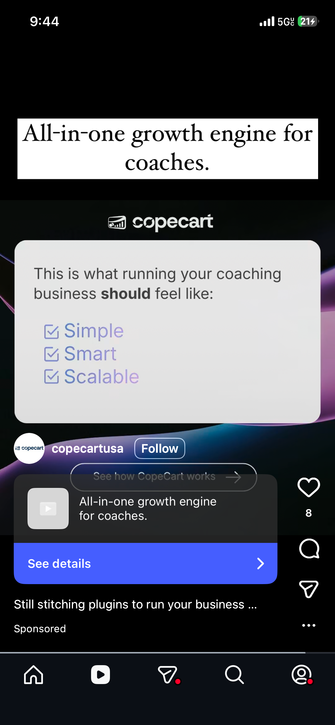 CopeCart Growth Engine
