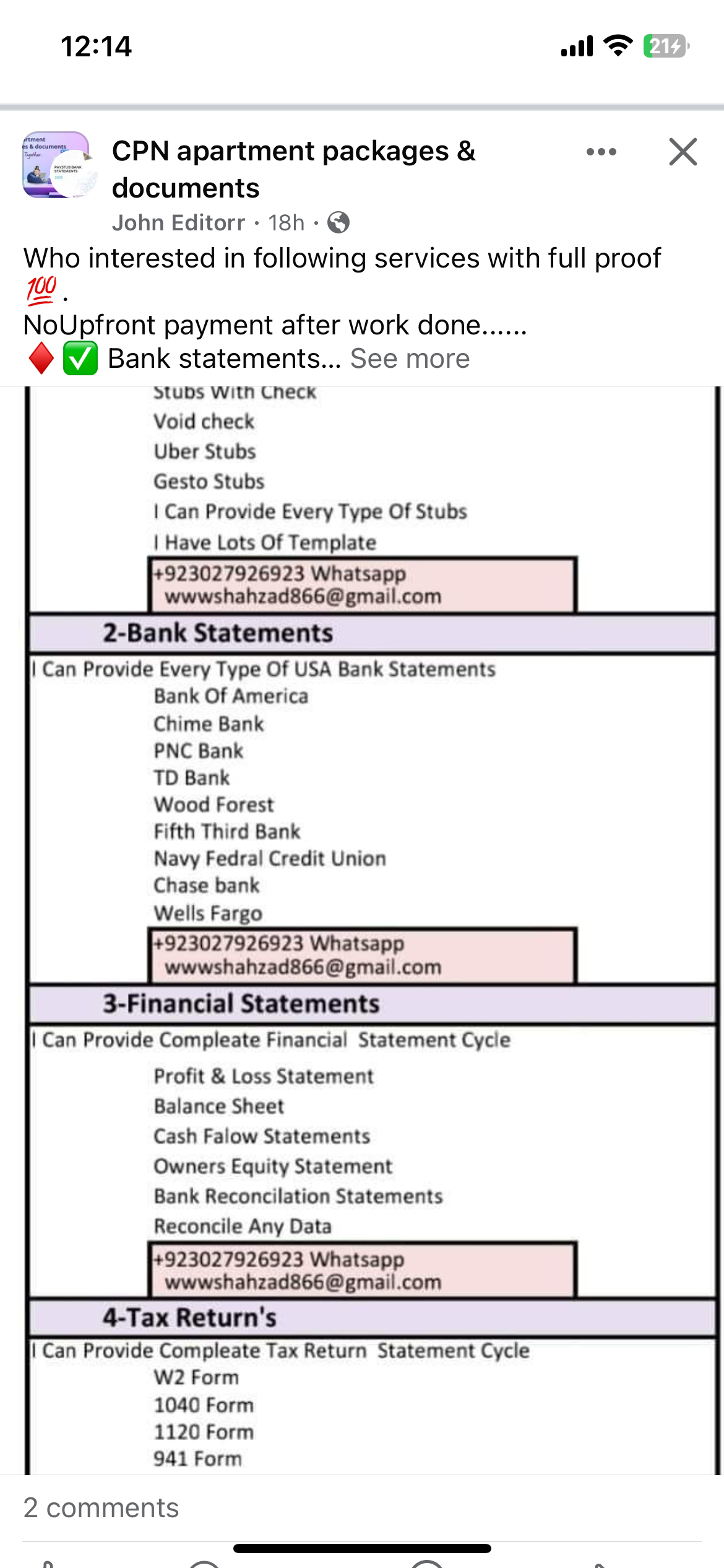 Fake Document Services