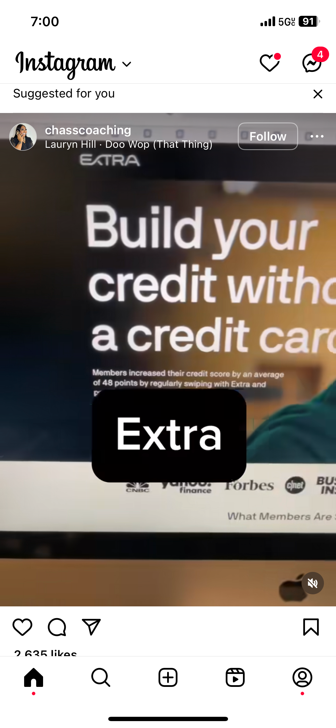 Extra Debit Card