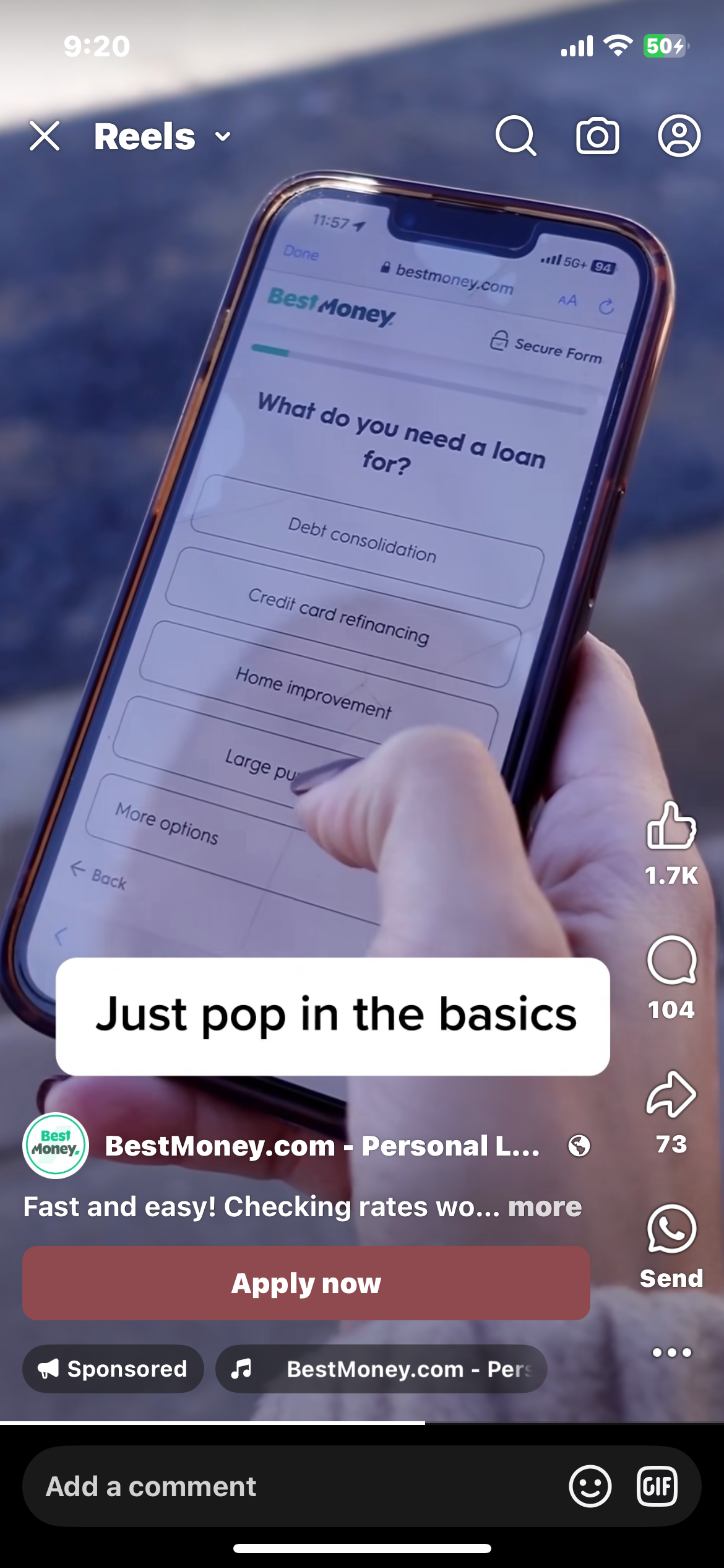 BestMoney Loan Comparison